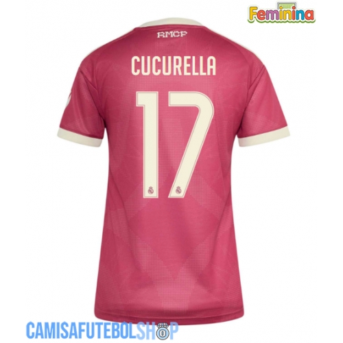 Camisa de time de futebol Real Madrid Marc Cucurella #17 Replicas 3º Equipamento Feminina 2026-27 Manga Curta